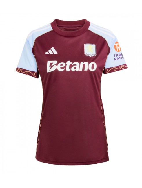 Aston Villa Replika Hemmakläder Dam 2025-26 Kortärmad Aston Villa Replika Hemmakläder Dam 2025-26 Kortärmad